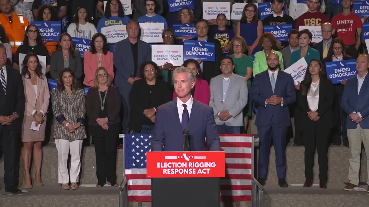 NEWSOM: “Trump is going to lose the midterms…His Presidency ends in 17 months