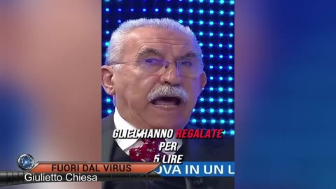 “L’Italia è una colonia degli USA! Usciamo dalla NATO!” Giulietto Chiesa Fuori dal Virus n.1596.SP