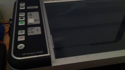 HP Deskjet F4180 printer problem