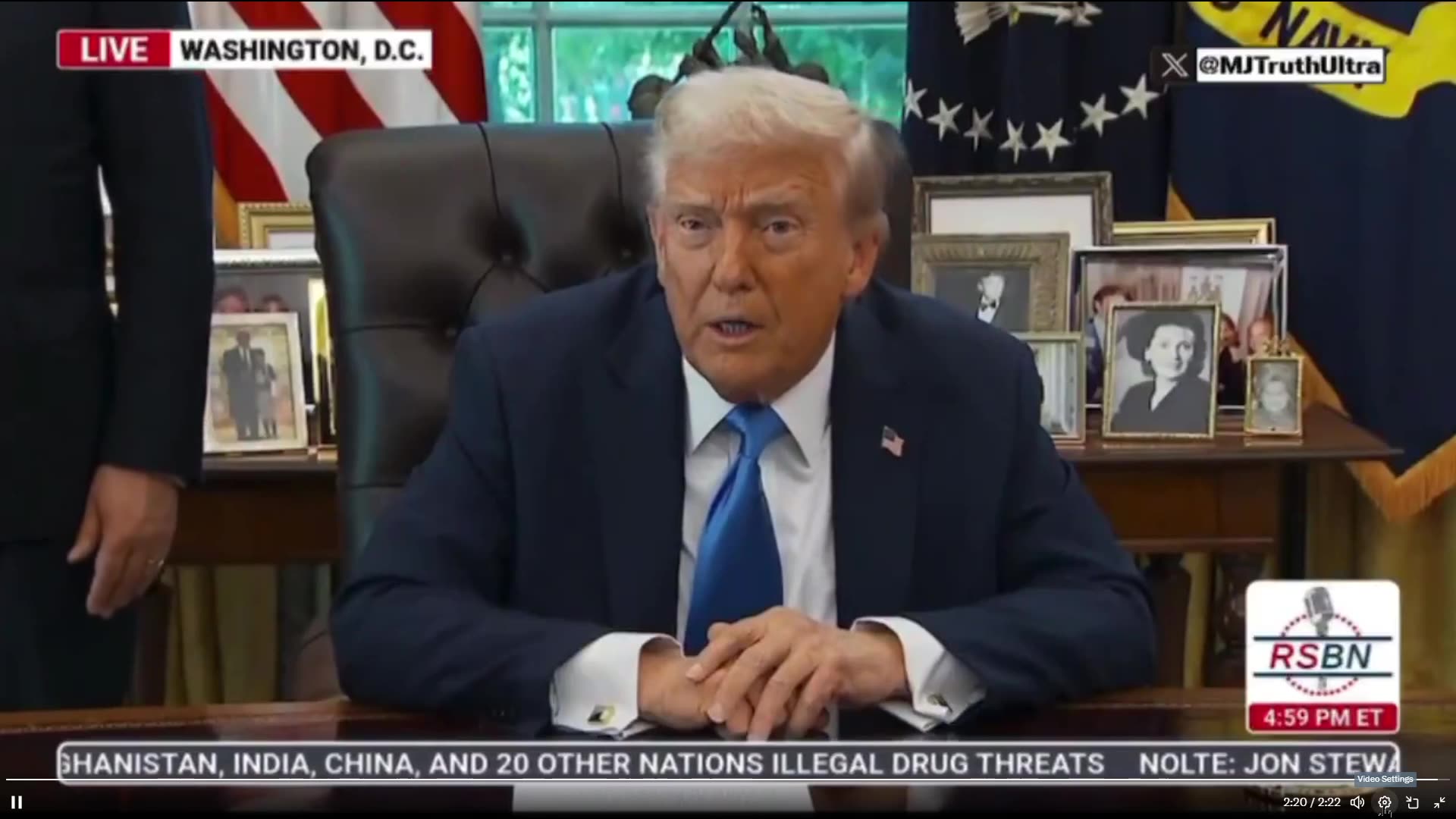 President Trump hints that the Smith–Mundt Act will be RESTORED