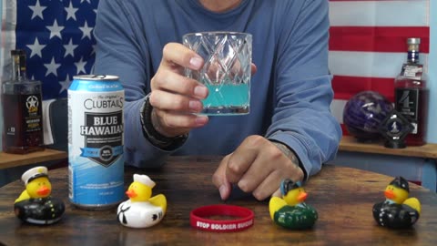 SFC Jack Baker - The Clubtails Blue Hawaiian RTD Cocktail Review
