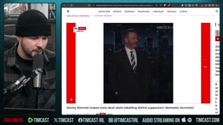 Jimmy Kimmel Says Trump Supporters Are TERRORISTS, Says Antifa Does NOT Exist | Tim Pool
