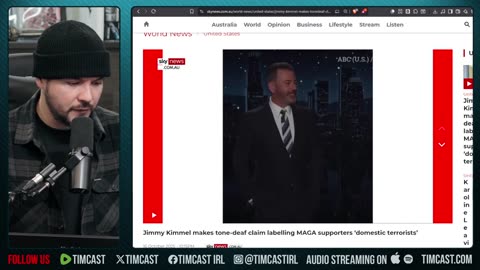 Jimmy Kimmel Says Trump Supporters Are TERRORISTS, Says Antifa Does NOT Exist | Tim Pool