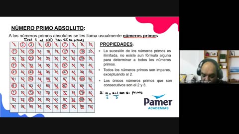 PAMER SEMESTRAL 2023 | Semana 11 | Aritmética: Números Primos