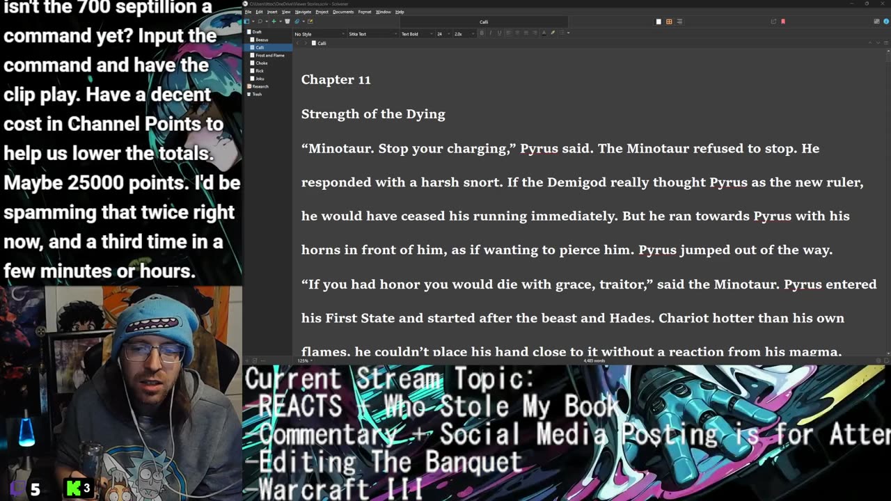 REACTS + Commentary + If you think you are posting for any other reason than attention. You are wrong. + Was your book idea stolen?