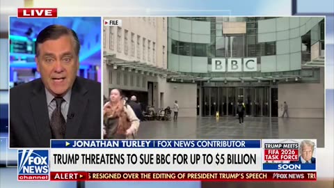 Johnathan Turley Talks Trump's Potential Lawsuit Against BBC