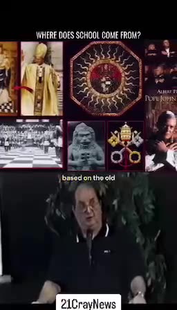 “All Universities and Colleges in the Western world OPERATE under the Vatican”.