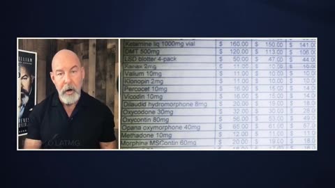 EPSTEIN PARTY DRUGS: Xanax, Valium, Ketamine, Vicodin, Oxycodone…