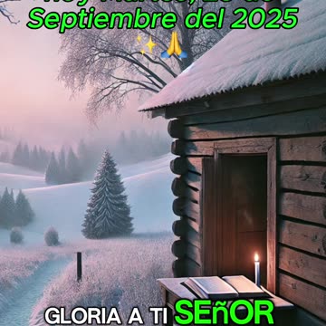 🙏✨Evangelio de hoy Martes, 23 de Septiembre del 2025✨🙏