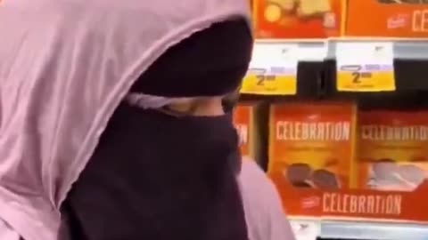 She is very angry because there are too few halal products in supermarkets in West. Advice for her?