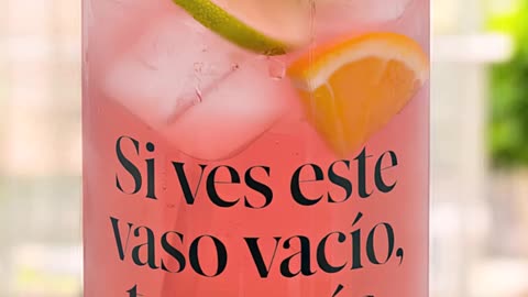 Si ves este vaso vacío… ya sabes qué hacer ¿Te atreves? #vasoexclusivo #arteúnico