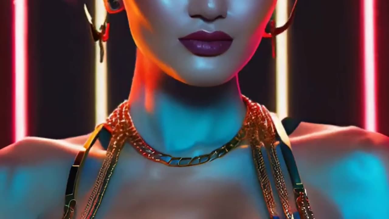 DOMINASYNTHRA #cyberpunk #digitalart #neonlights #dark #virtualreality #asmr #asmrsleep #relaxing