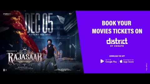 The Raja Saab Hindi Teaser | Prabhas | Maruthi | Thaman | TG Vishwa Prasad