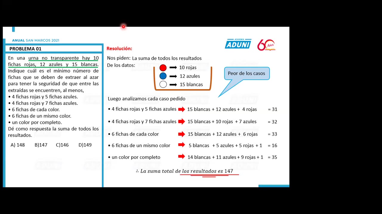 ANUAL ADUNI 2021 | Semana 14 | RM