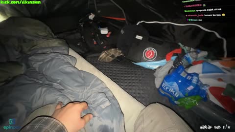 🥱 ERDEM İLE BİR YASTIĞA BAŞ KOYDUK | 🏕️ 24 SAAT KAMP IRL | !epinpay !bagis !blerp