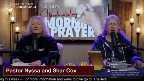 10-29-25 | Wednesday Morning Prayer | Pastor Nyssa Piesker and Shar Cox