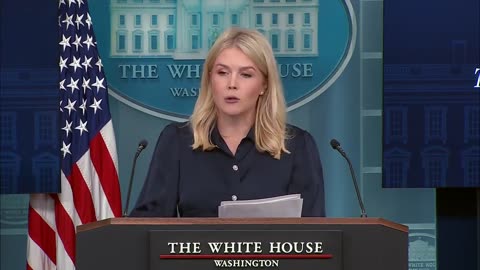 🚨🔥Karoline Leavitt: "What we are watching is POTUS rebuilding the greatest economy!