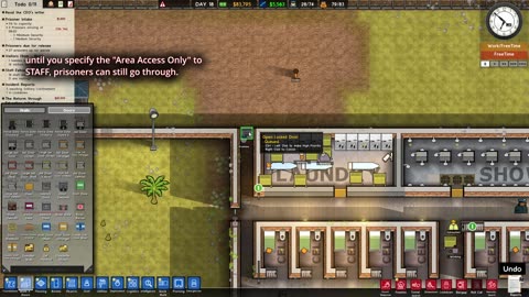 Prison Architect│How to BLOCK ACCESS AREAS to PRISONERS - Beginner's Guide 2025