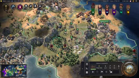 Modern Age, Deity, Amina of the Buganda - Sid Meier's Civilization 7