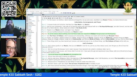 Temple 420 Sabbath Sesh S2E2 - Philipians 4