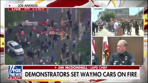 The Chief of the Los Angeles Police Department admits the situation is out of control