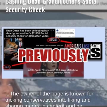 Fact Check: Satire Story Said Rep. Crockett Kept Cashing Dead Grandmother's Social Security Check