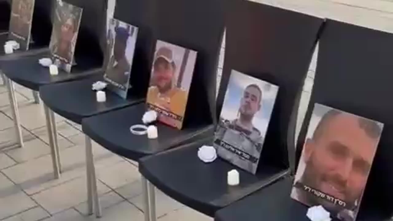 A powerful tribute unfolded along the Tel Aviv promenade as 893 empty chairs were placed