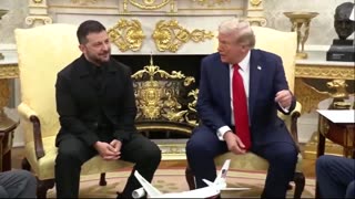 Reporter, Trump Fawn Over Zelenskyy's Suit