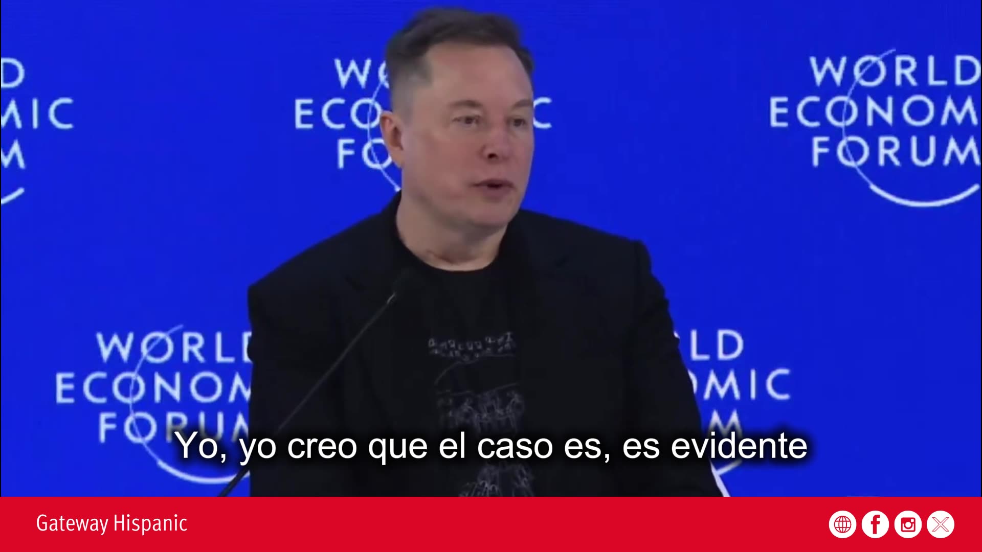 Elon Musk says the future of artificial intelligence will be in space (VIDEO)