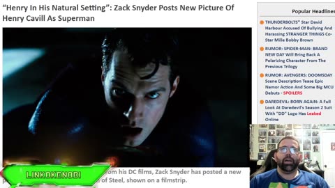 Zack Snyder Posts Another Pic Of Henry Cavill Superman