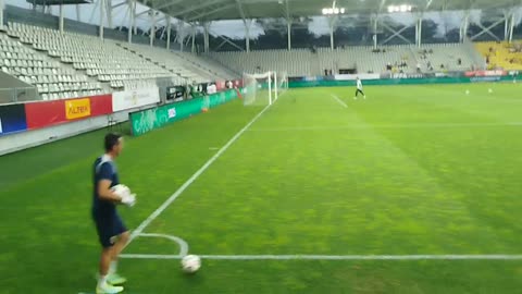 Dorian Perianu Goalkeeper Coach. Romania vs Montenegro. UEFA EURO U19. Football Scouting ⚽ ✍🏻 📝
