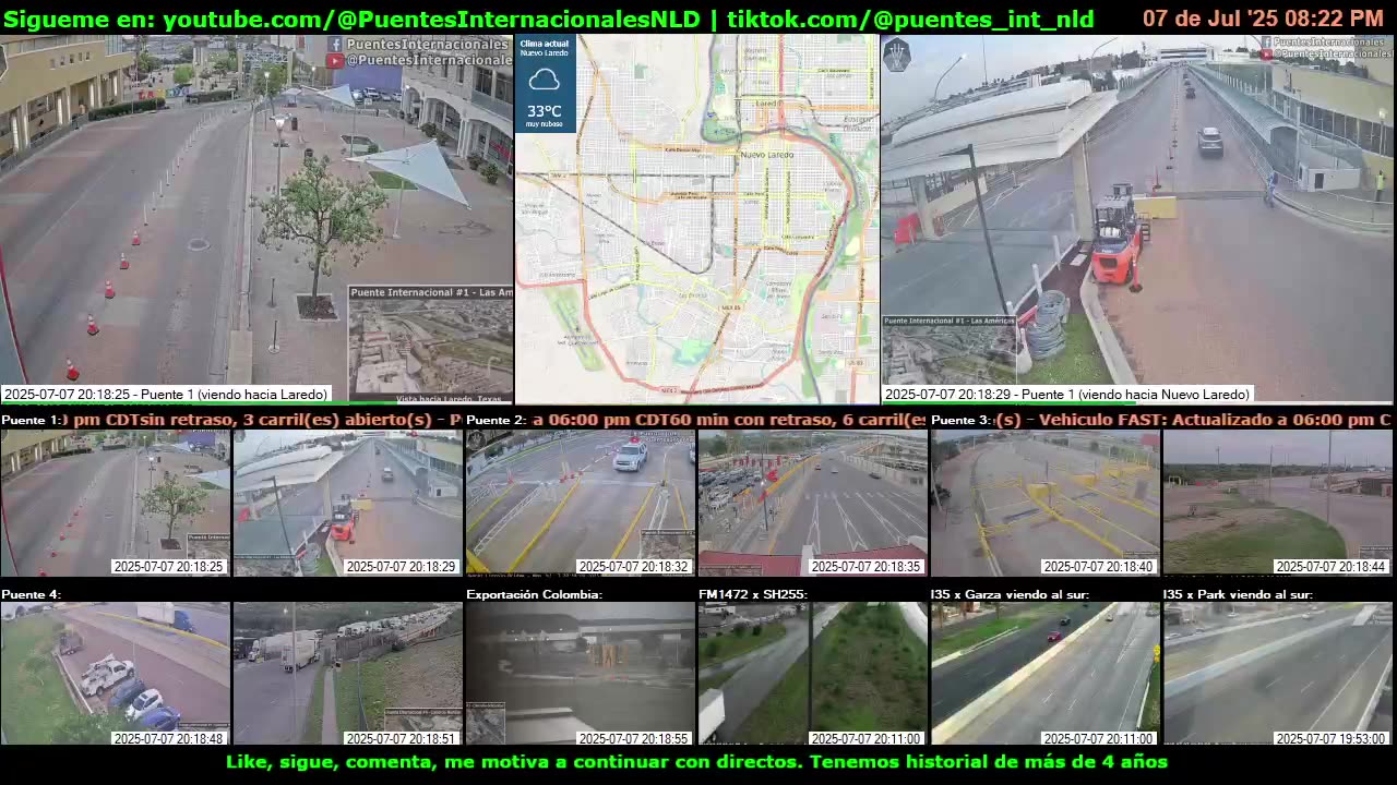 Puentes Internacionales NLD (Youtube / TikTok)