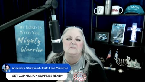 Live Prayer Requests - Communion - Annamarie Prays for You! 5/2/25