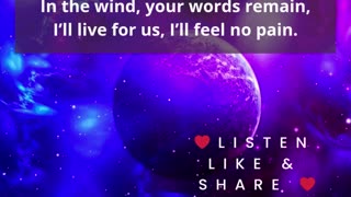 Even in silence, love speaks. 🕊️🌕 - Whispers in the Wind ✨🌙
