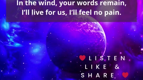 Even in silence, love speaks. 🕊️🌕 - Whispers in the Wind ✨🌙