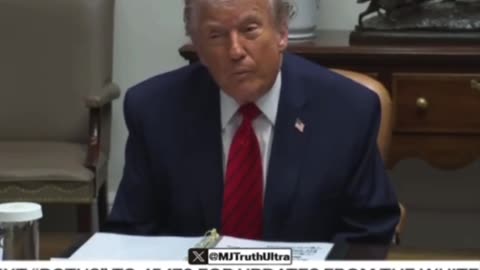 President Trump announces the United States just seized an Oil Tanker off the coast of Venezuela