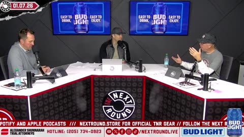 Auburn - Texas A&M CHAOS, Alabama at Vanderbilt, Lane Kiffin in a Portal CONTROVERSY? | TNR 1/7/26