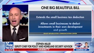 Stephen Miller obliterates the LIES being told about Donald Trump’s Big Beautiful Bill