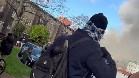 Warehouse Fire in Southall, West London