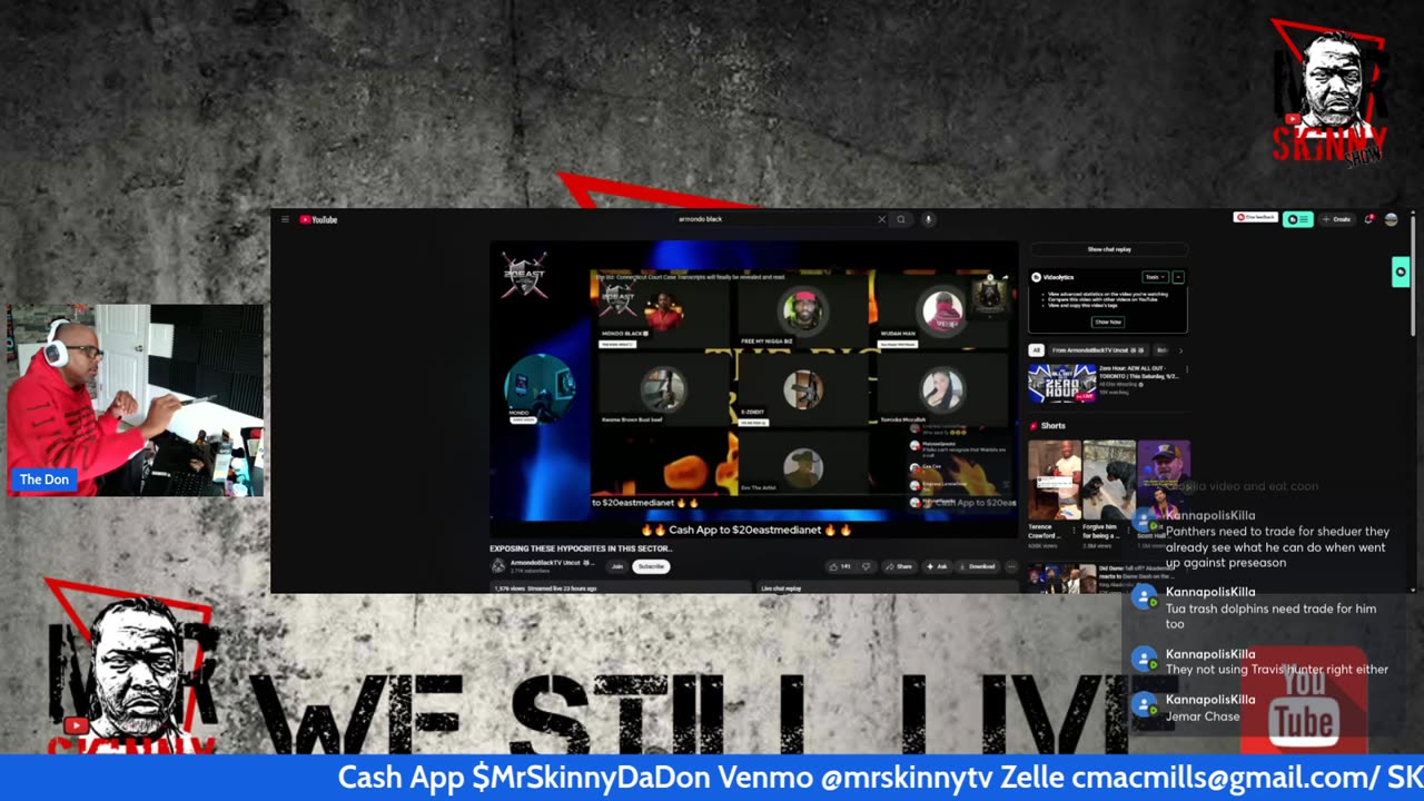 Armondo Black Has Questions for Sizz and TY Lonnie Posts Kweenty