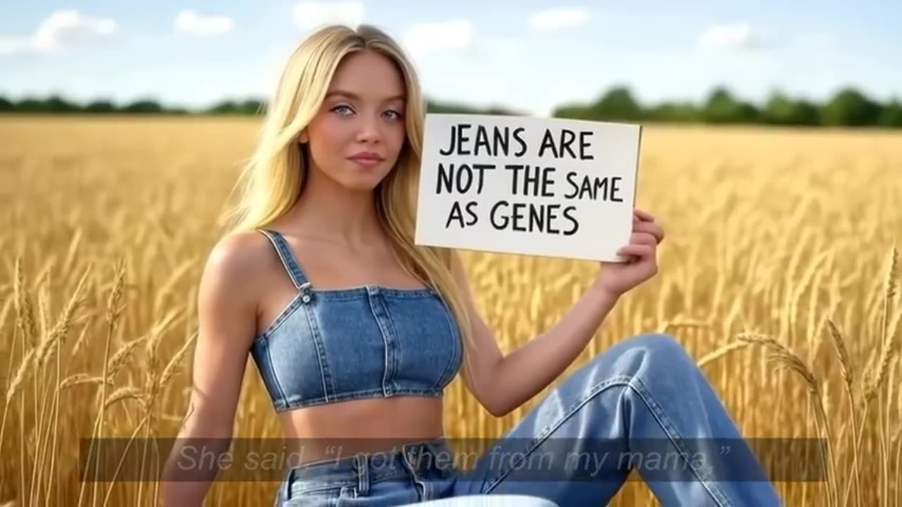 Sydney Sweeney has great Jeans (parody). Very Hot!!
