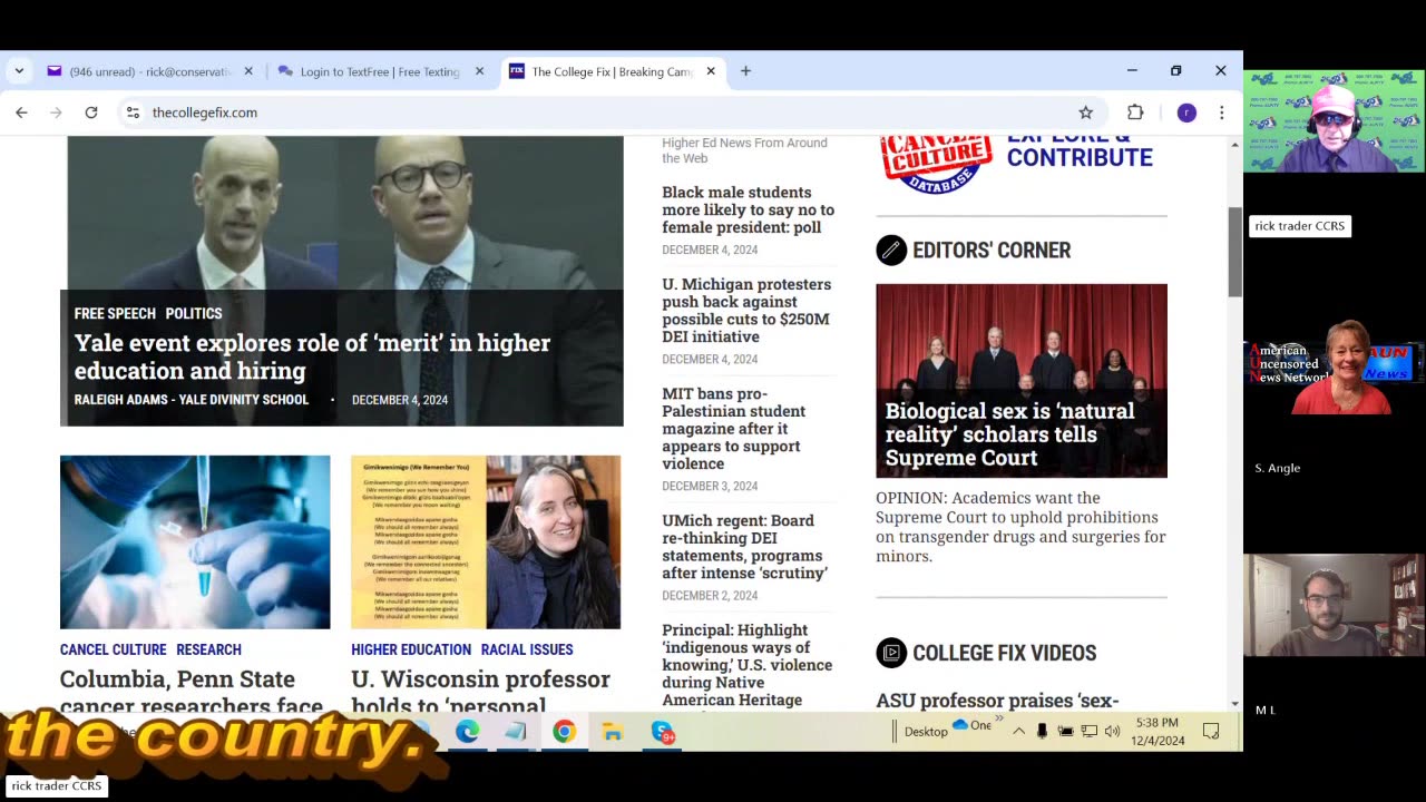 7-29-25 Conservative Commandos: " TOPICS: Deadly day in the US: Mass shootings Monday!!