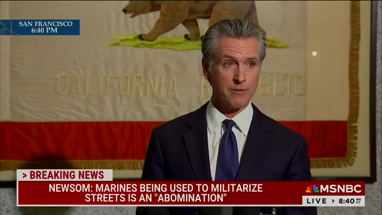 Gov. Newsom say if he told the public about his phone call with President Trump