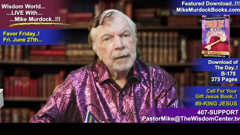 Re-Air: Wisdom World LIVE With Mike Murdock..!!!