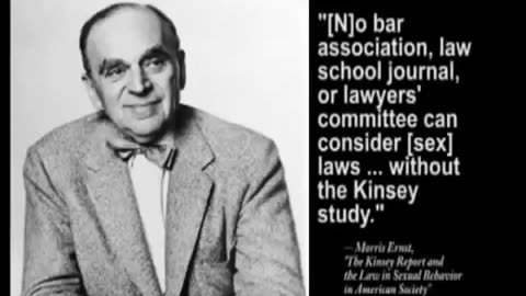 The (Alfred) Kinsey Syndrome