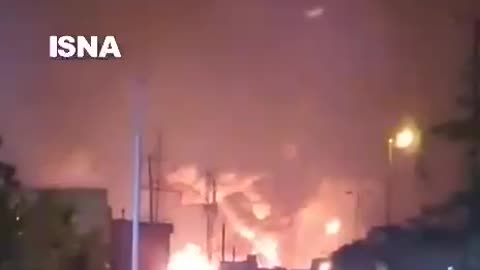 Tehran is burning