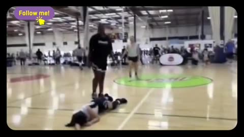 Huge black girl sucker punches White girl