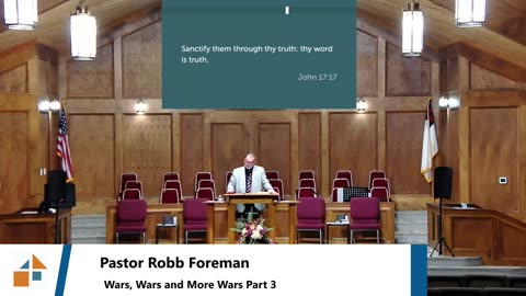 Pastor Robb Foreman // Wars, Wars and More Wars Part 3