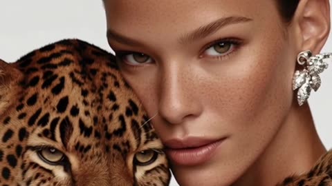 Human Freckles, Leopard Spots. Same Energy.