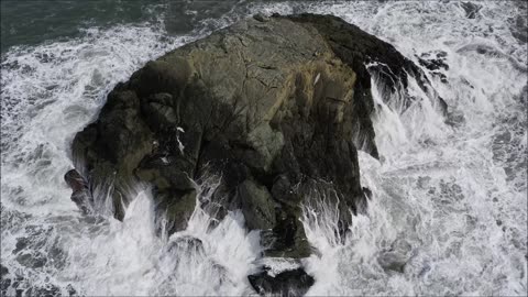 Huge waves off of Crescent City Ca. Mar 1st 2025